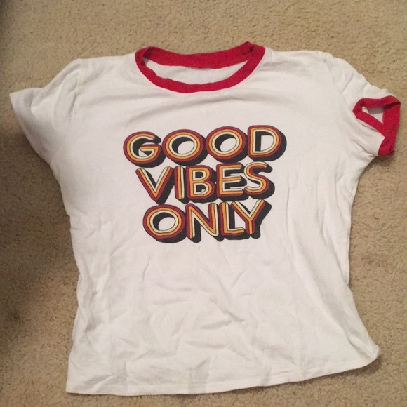 Good vibes only crop top - Picture 1 of 1